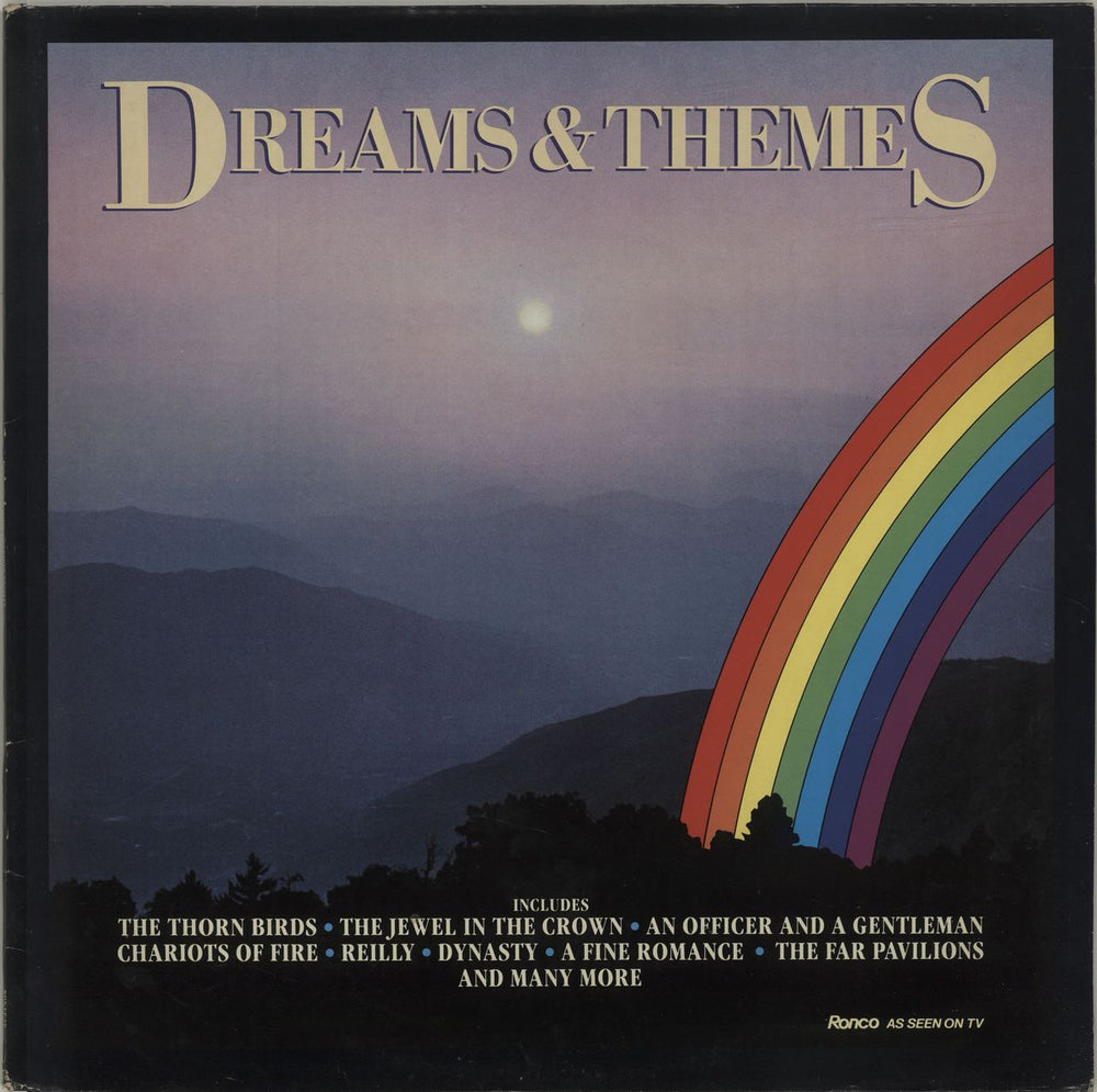 Various-Film, Radio, Theatre & TV Dreams & Themes UK vinyl LP album (LP record) RONLP10