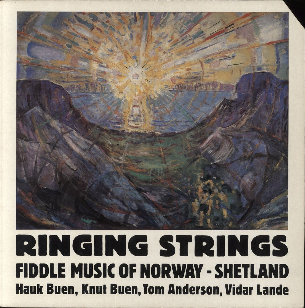 Various-Folk Ringing Strings - Fiddle Music Of Norway/Shetland UK vinyl LP album (LP record) 12TS429