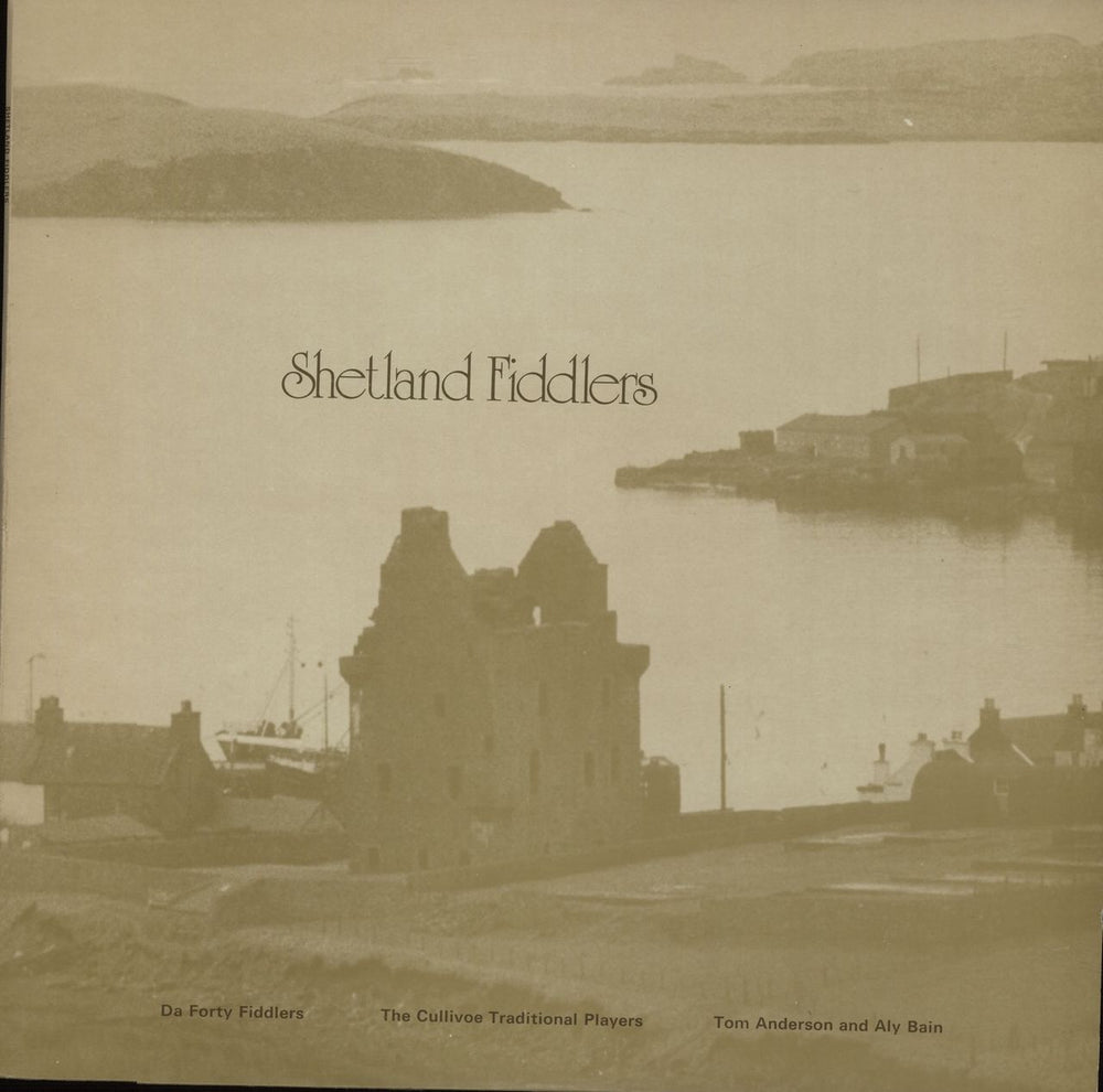 Various-Folk Shetland Fiddlers UK vinyl LP album (LP record) LED2052