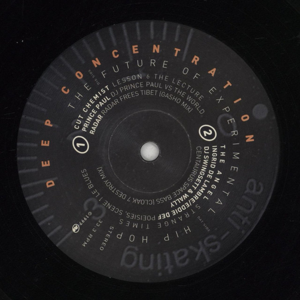 Various-Hip Hop & Rap Deep Concentration US 2-LP vinyl record set (Double LP Album) VB62LDE711607