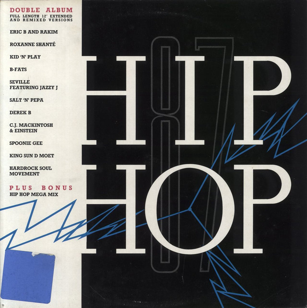 Various-Hip Hop & Rap Hip Hop 87 UK 2-LP vinyl record set (Double LP Album) HHOP87