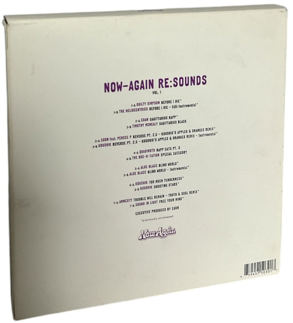 Various-Hip Hop & Rap Now-Again Re:Sounds [Vol. 1] US Vinyl Box Set 659457503017