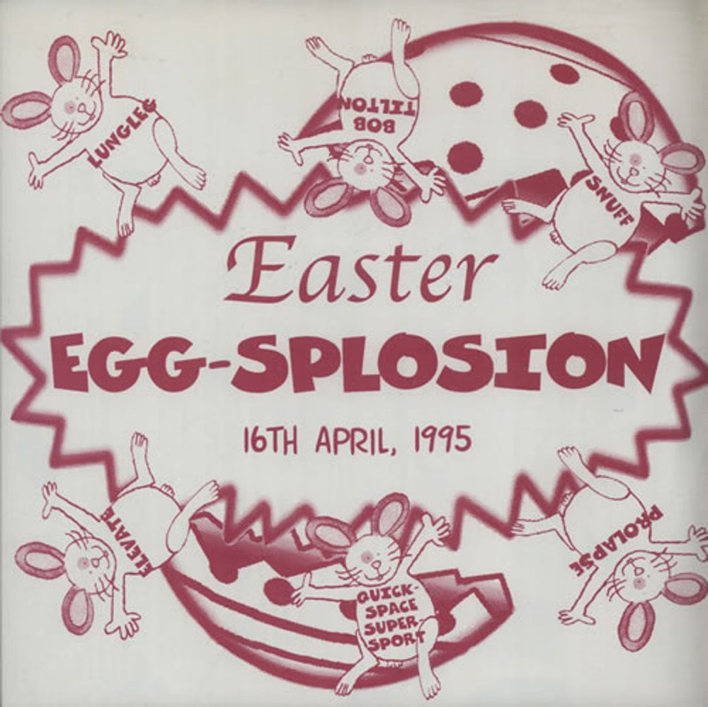 Various-Indie Easter Egg-Splosion UK 7" vinyl single (7 inch record / 45) FLOP02