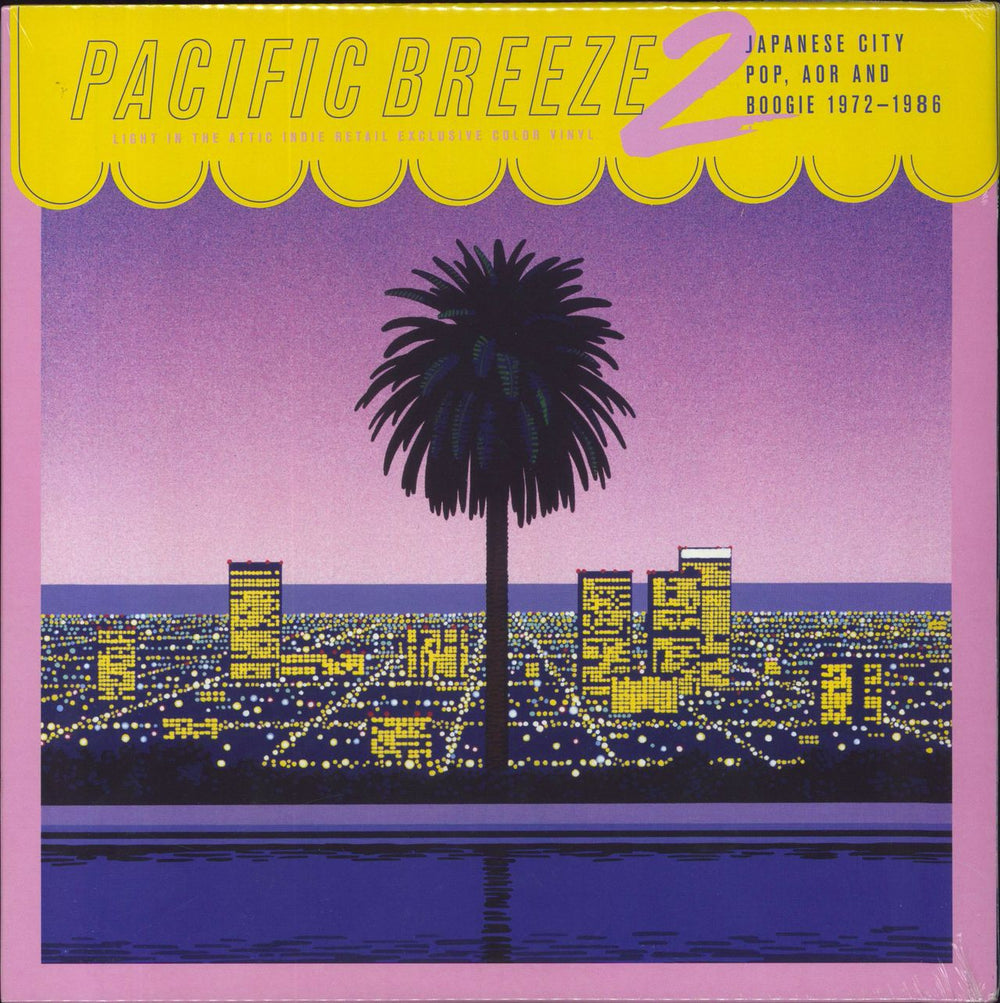 Various-Japanese Groove Pacific Breeze 2: Japanese City Pop, AOR And Boogie 1972-1986 - Violet Sky Vinyl US 2-LP vinyl record set (Double LP Album) LITA179