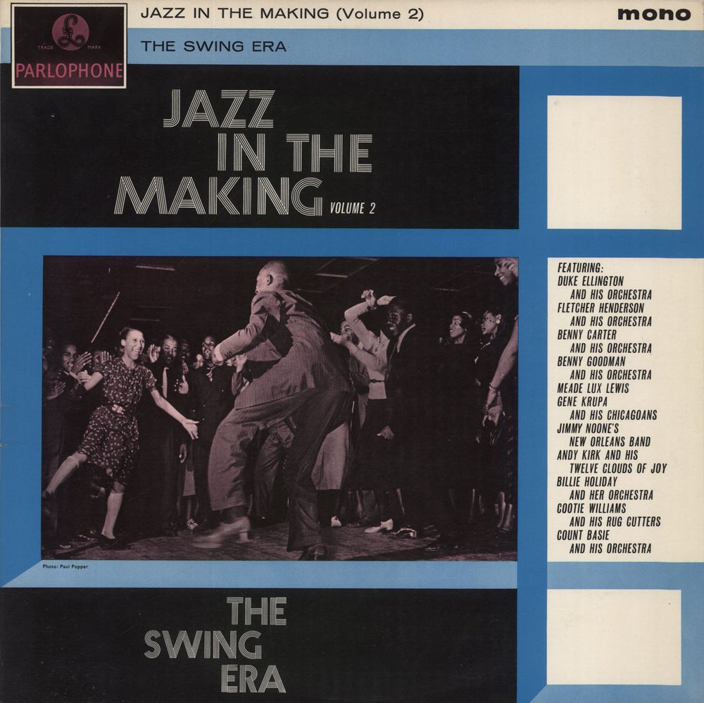 Various-Jazz Jazz In The Making Volume 2 - The Swing Era UK vinyl LP album (LP record) PMC1222