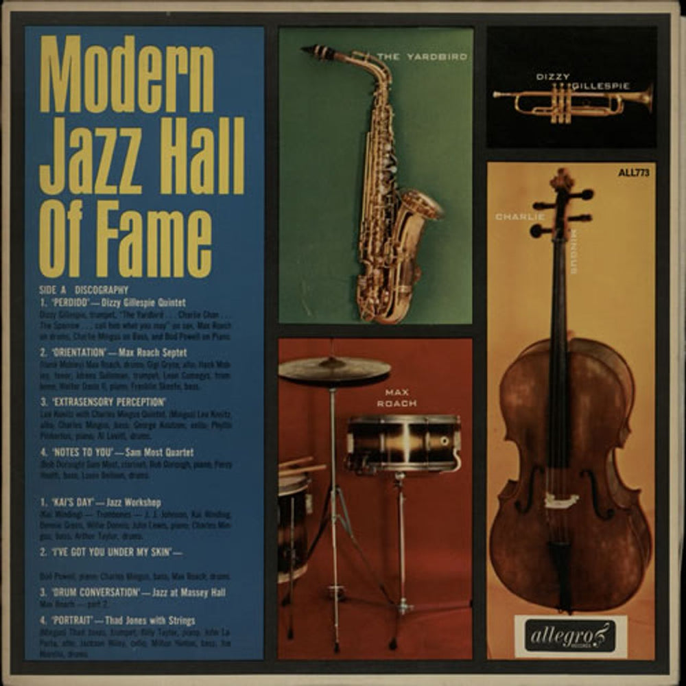 Various-Jazz Modern Jazz Hall Of Fame UK vinyl LP album (LP record) ALL773