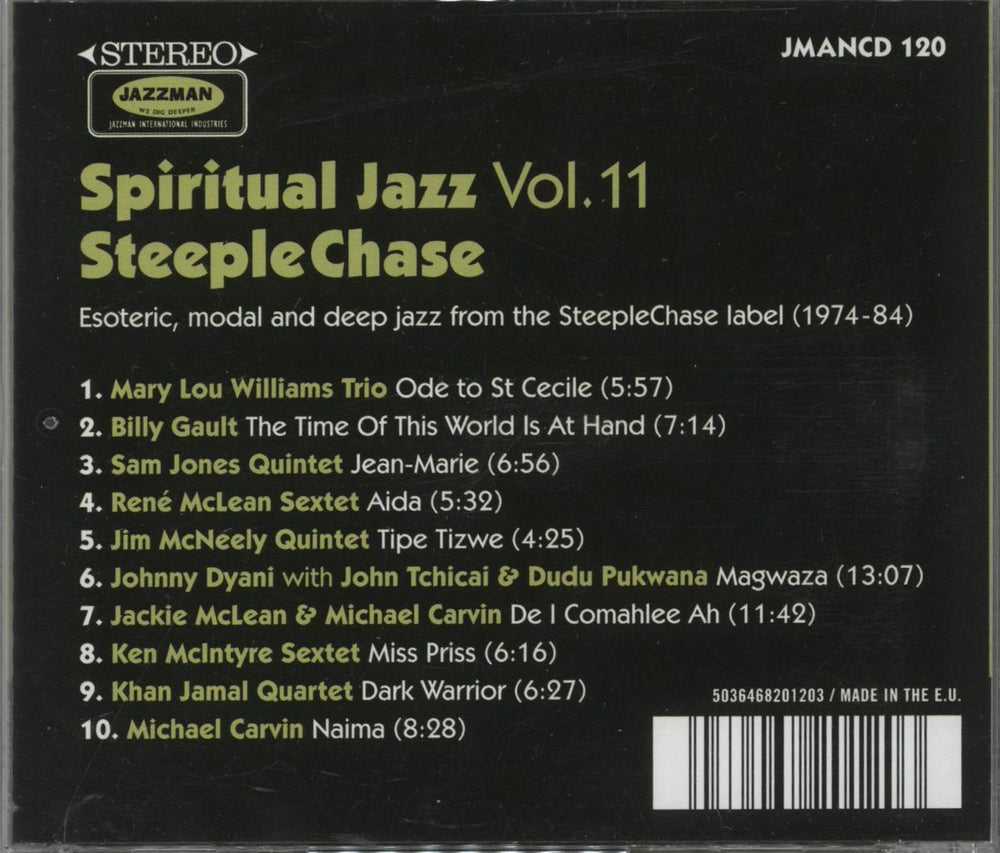 Various-Jazz SteepleChase (Esoteric, Modal And Deep Jazz From The SteepleChase Label 1974-84) UK CD album (CDLP) 5036468201203