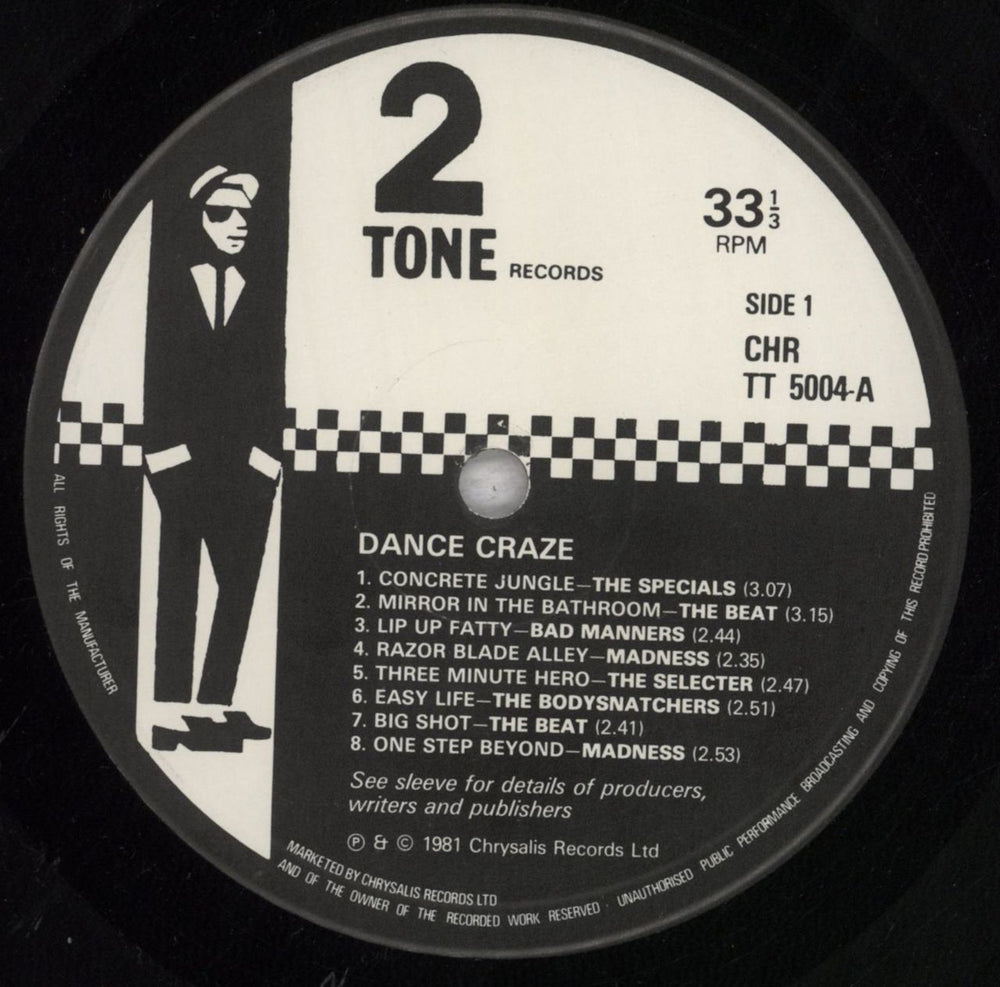 Various-Mod & 2-Tone Dance Craze The Best Of British Ska... Live! UK V —  RareVinyl.com