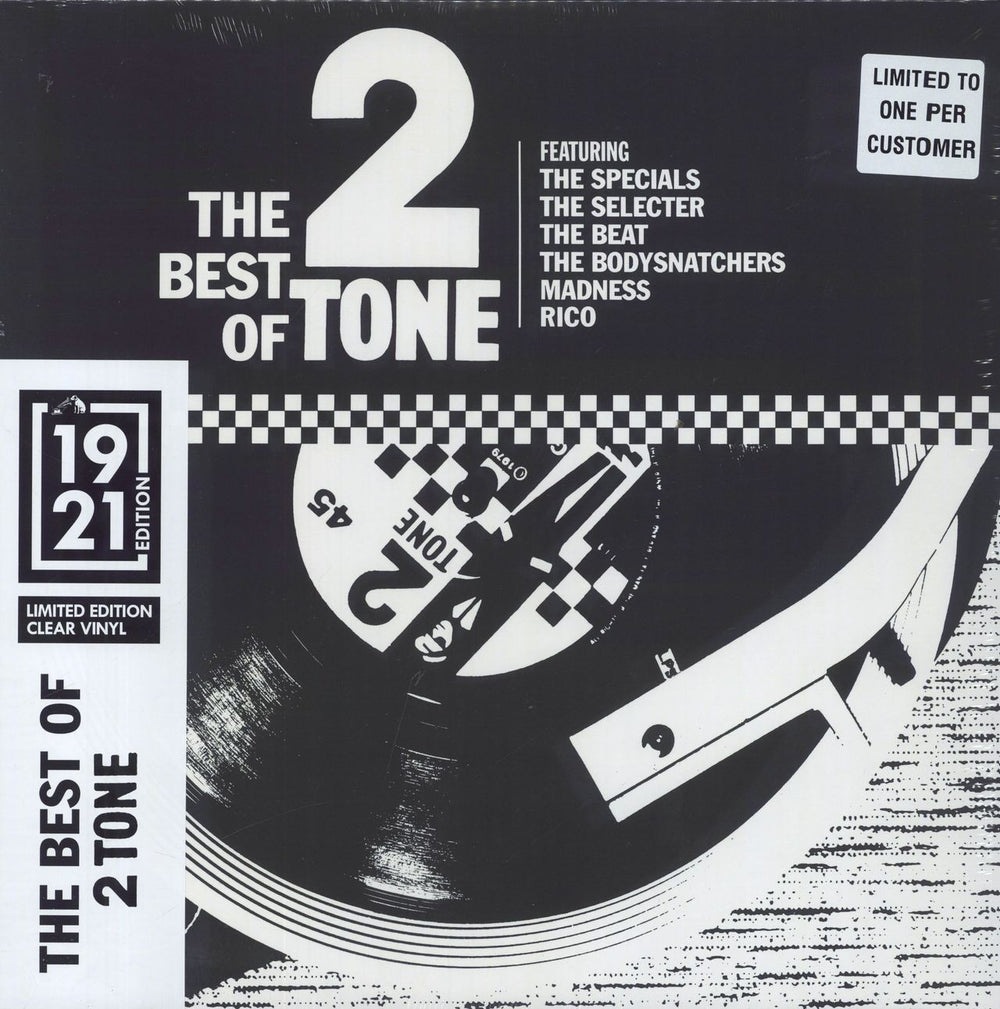 Various-Mod & 2-Tone The Best Of 2 Tone - Clear Vinyl - Sealed UK 2-LP vinyl record set (Double LP Album) CHRTTX5014