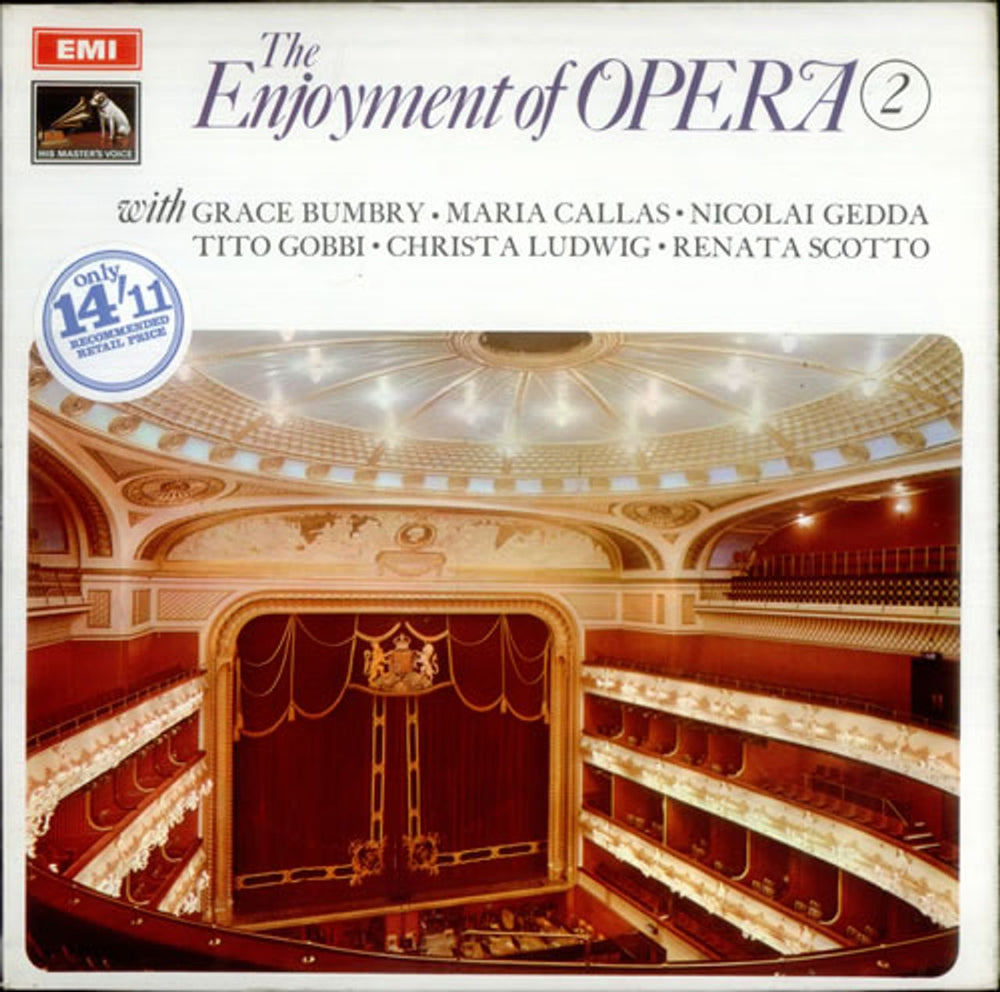 Various-Opera The Enjoyment of Opera: Vol 1 & 2 UK 2-LP vinyl record set (Double LP Album) VC82LTH537428