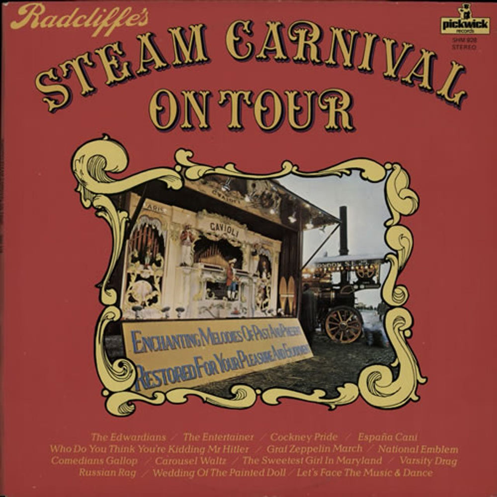 Various-Organs Radcliffe's Steam Carnival On Tour UK vinyl LP album (LP record) SHM928