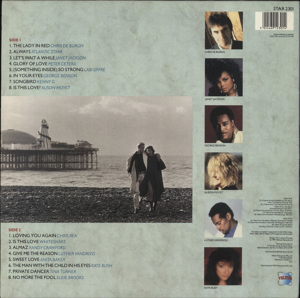 Various-Pop Always And Forever - The Love Album UK vinyl LP album (LP record) 5014469123014