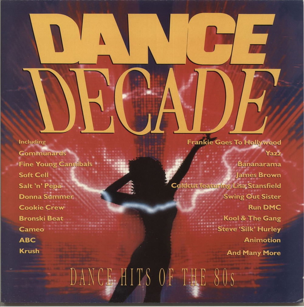 Various-Pop Dance Decade UK 2-LP vinyl record set (Double LP Album) DDTV1