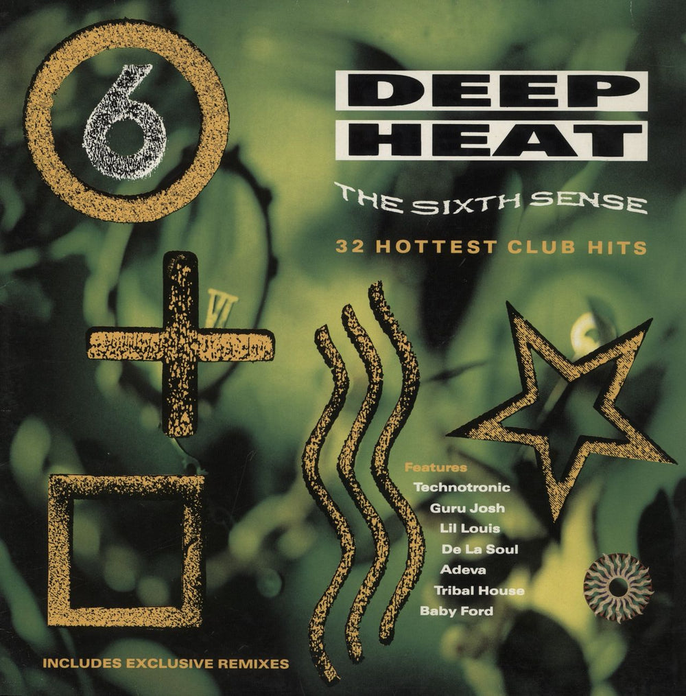 Various-Pop Deep Heat 6 - The Sixth Sense UK 2-LP vinyl record set (Double LP Album) STAR2412