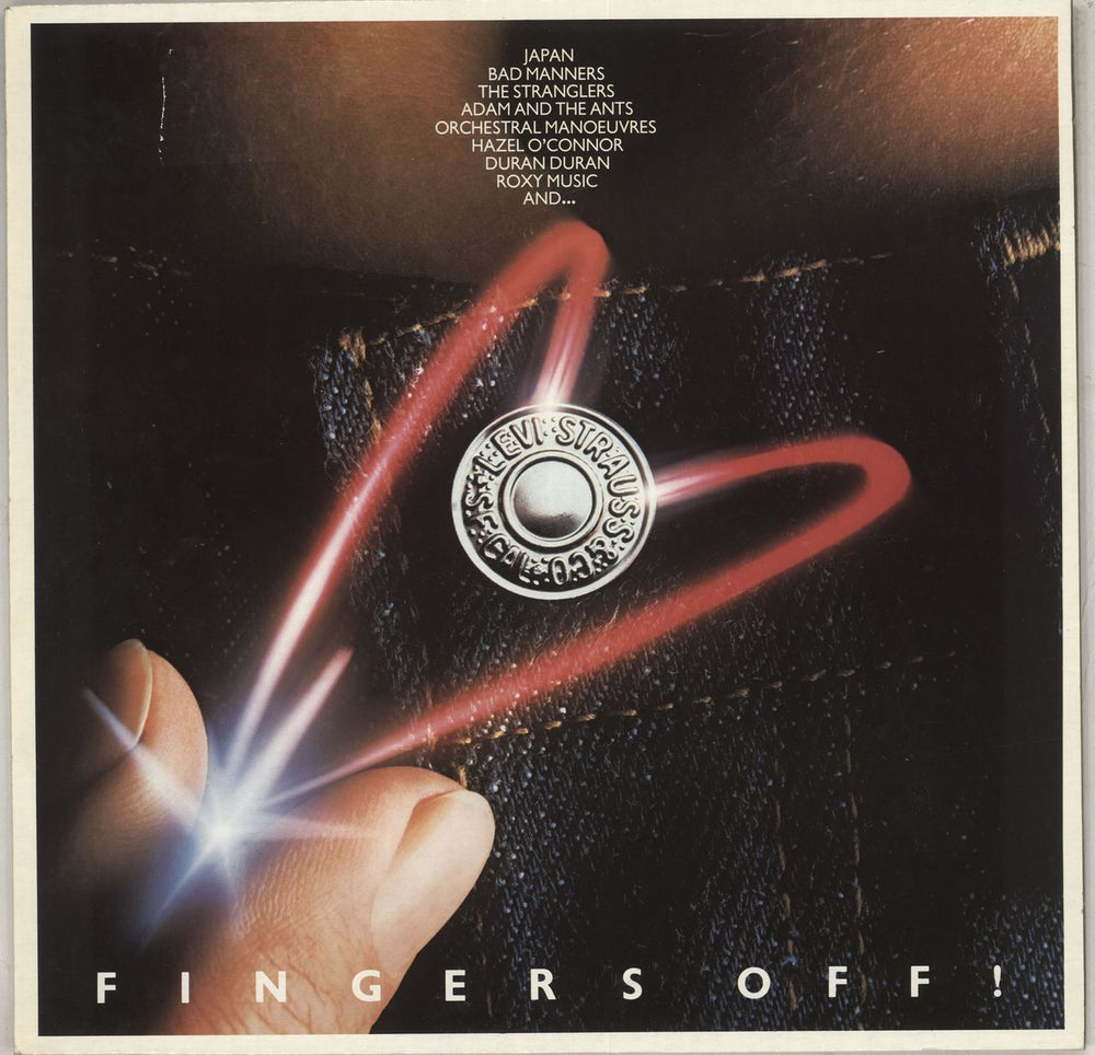 Various-Pop Fingers Off! UK Promo vinyl LP album (LP record) PBR0020