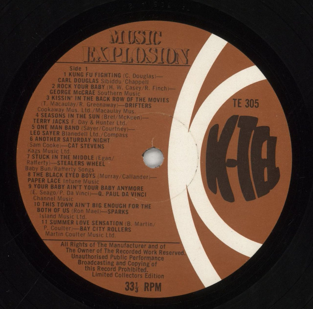 Various-Pop Music Explosion UK vinyl LP album (LP record) 7VALPMU578242