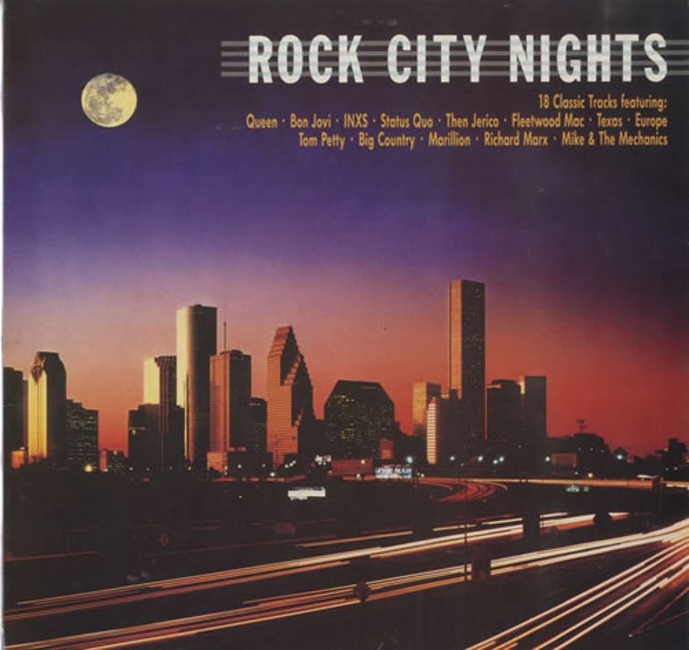 Various-Pop Rock City Nights UK vinyl LP album (LP record) RCNTV1