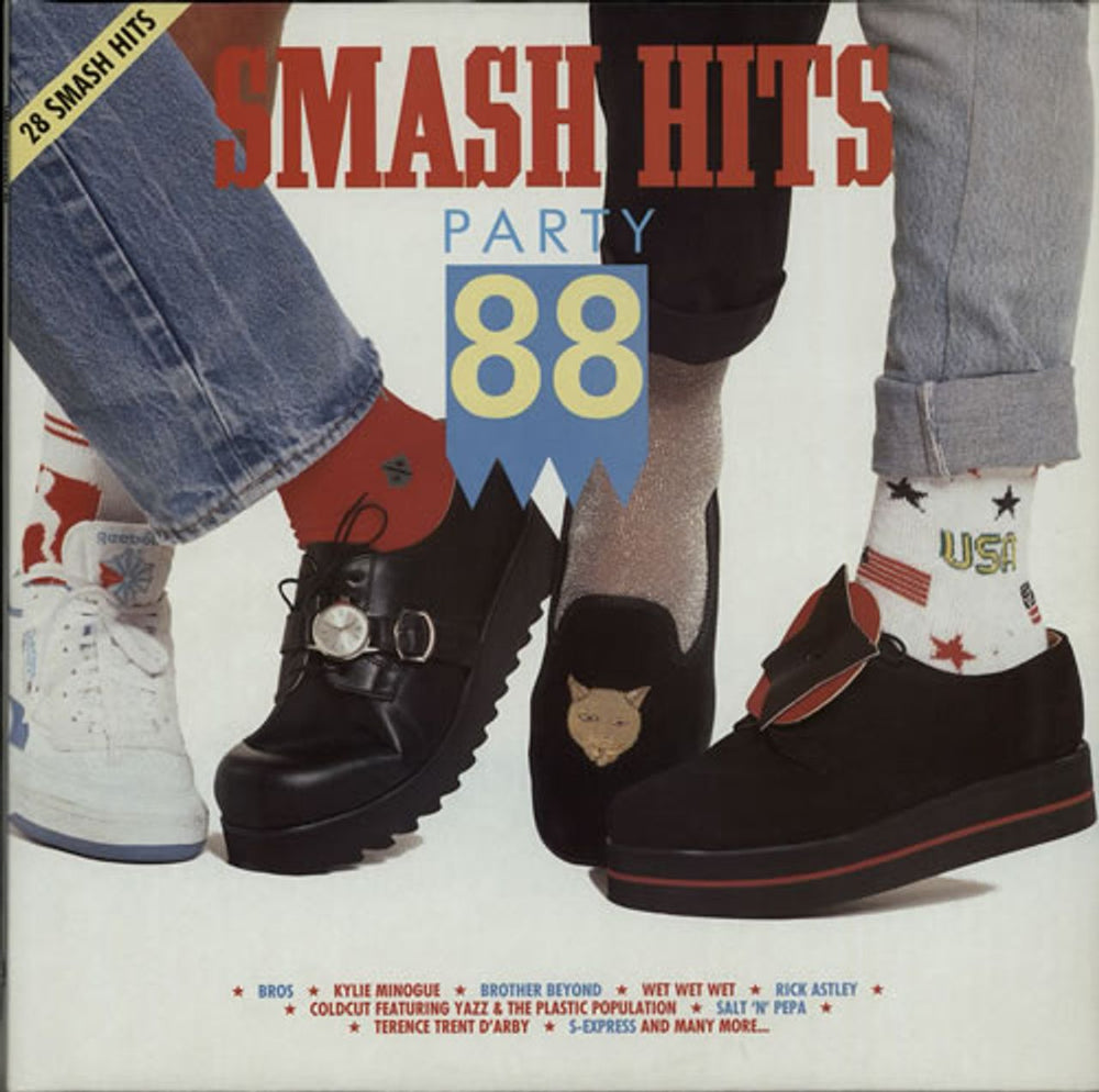 Various-Pop Smash Hits Party 88 UK 2-LP vinyl record set (Double LP Album) ADD5