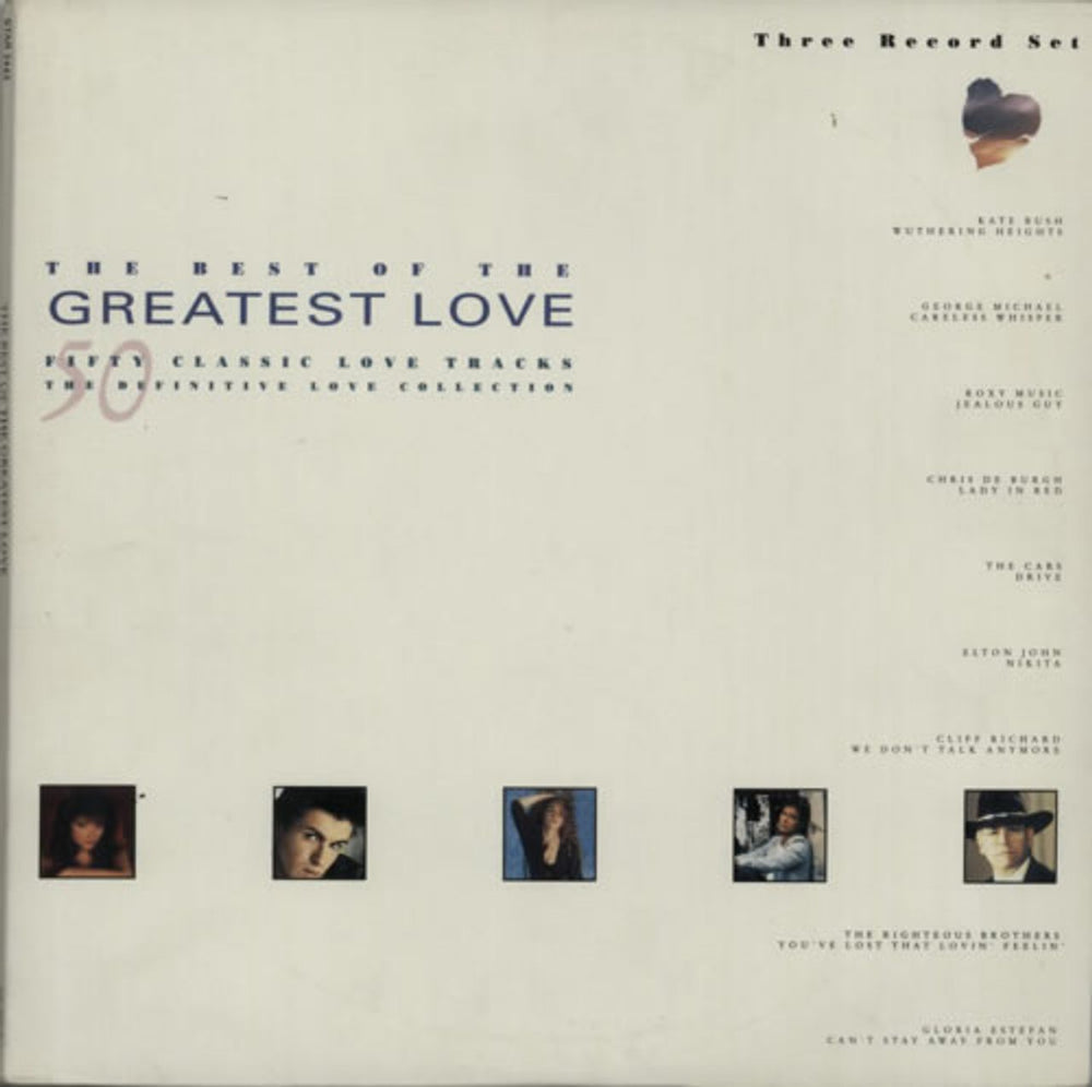 Various-Pop The Best Of The Greatest Love UK 3-LP vinyl record set (Triple LP Album) STAR2443