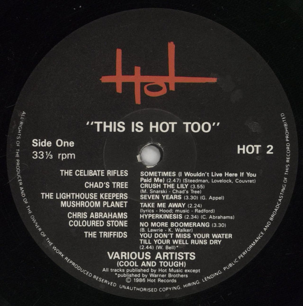 Various-Pop This Is Hot Too UK vinyl LP album (LP record) 7VALPTH860749