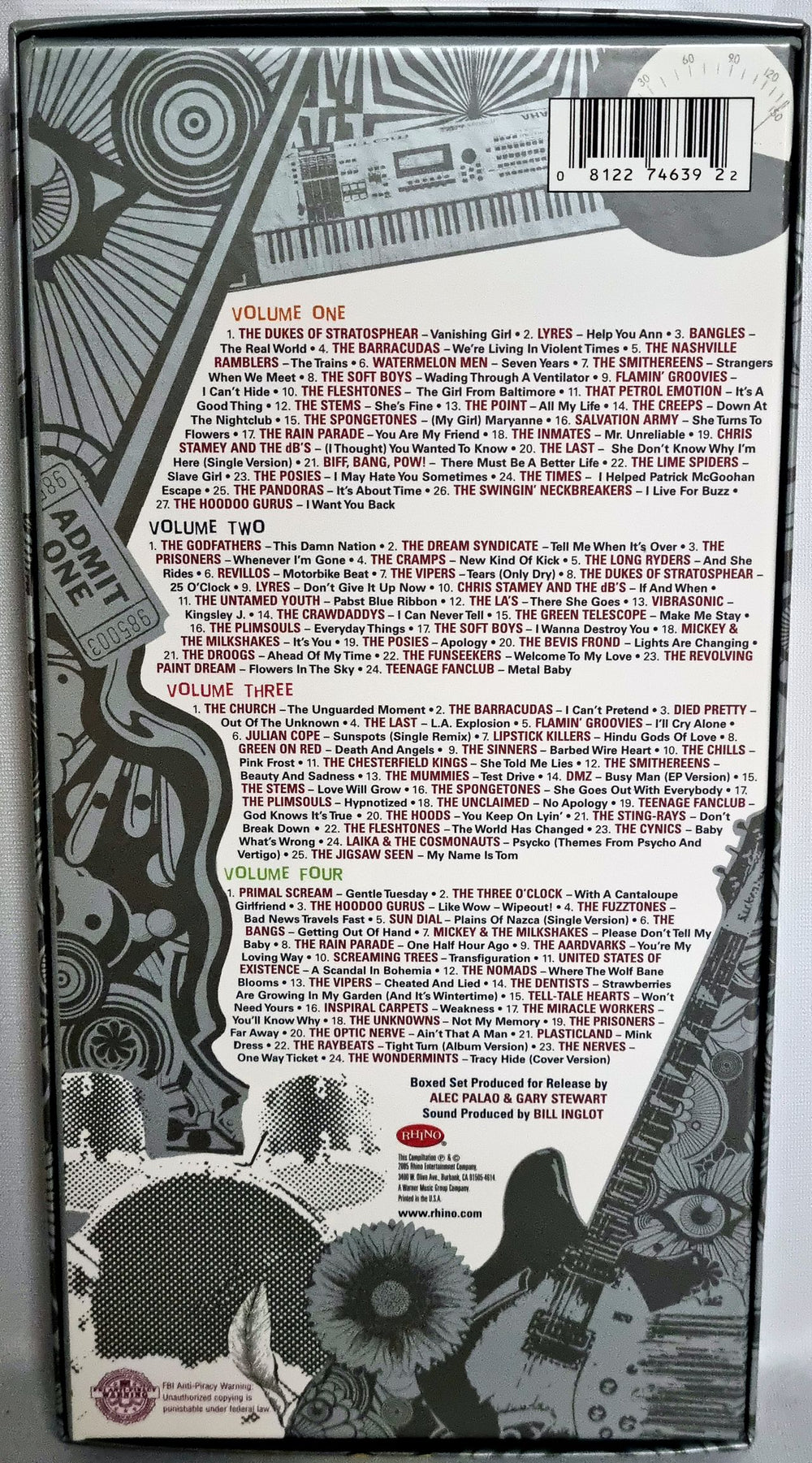 Various-Prog & Psych Children Of Nuggets US CD Album Box Set 081227463922