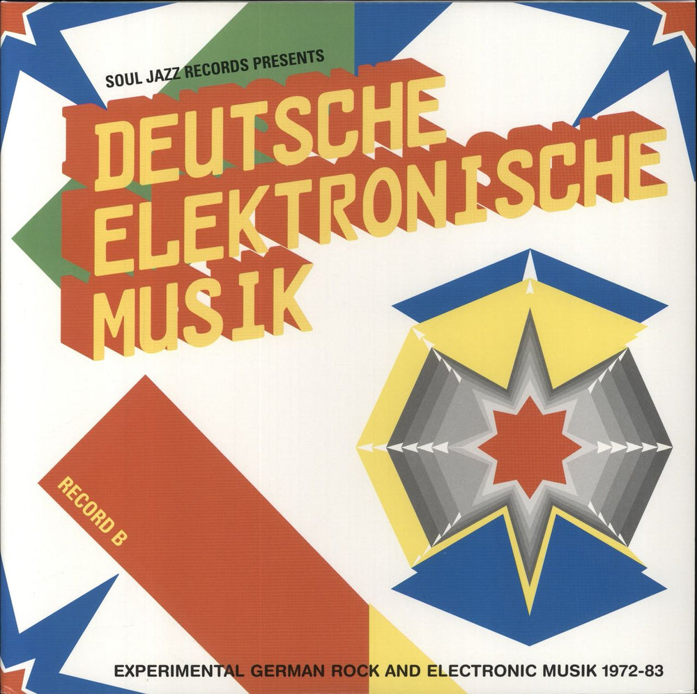 Various-Prog & Psych Deutsche Elektronische Musik - Experimental German Rock & Electronic Musik 1972-83 - Record B UK 2-LP vinyl record set (Double LP Album) SJRLP409-B