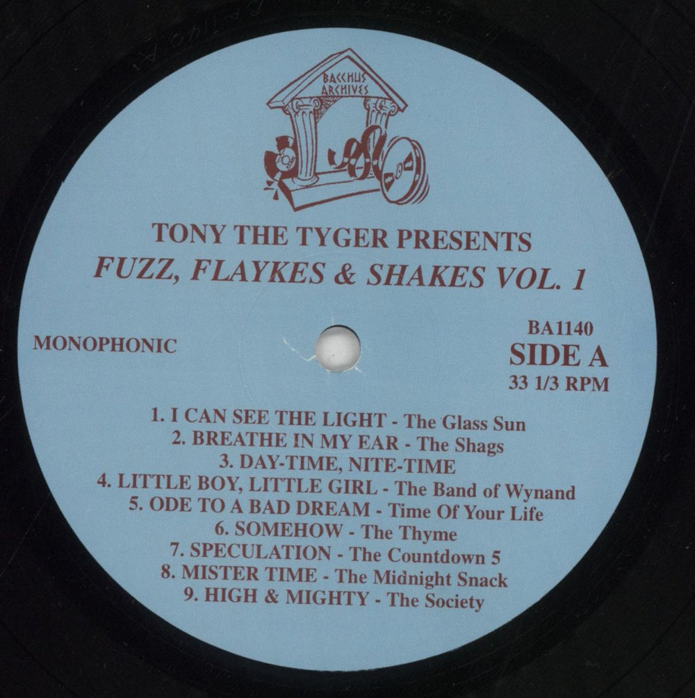 Various-Prog & Psych Fuzz, Flaykes, & Shakes Vol. 1: 60 Miles High US vinyl LP album (LP record) LSDLPFU854862