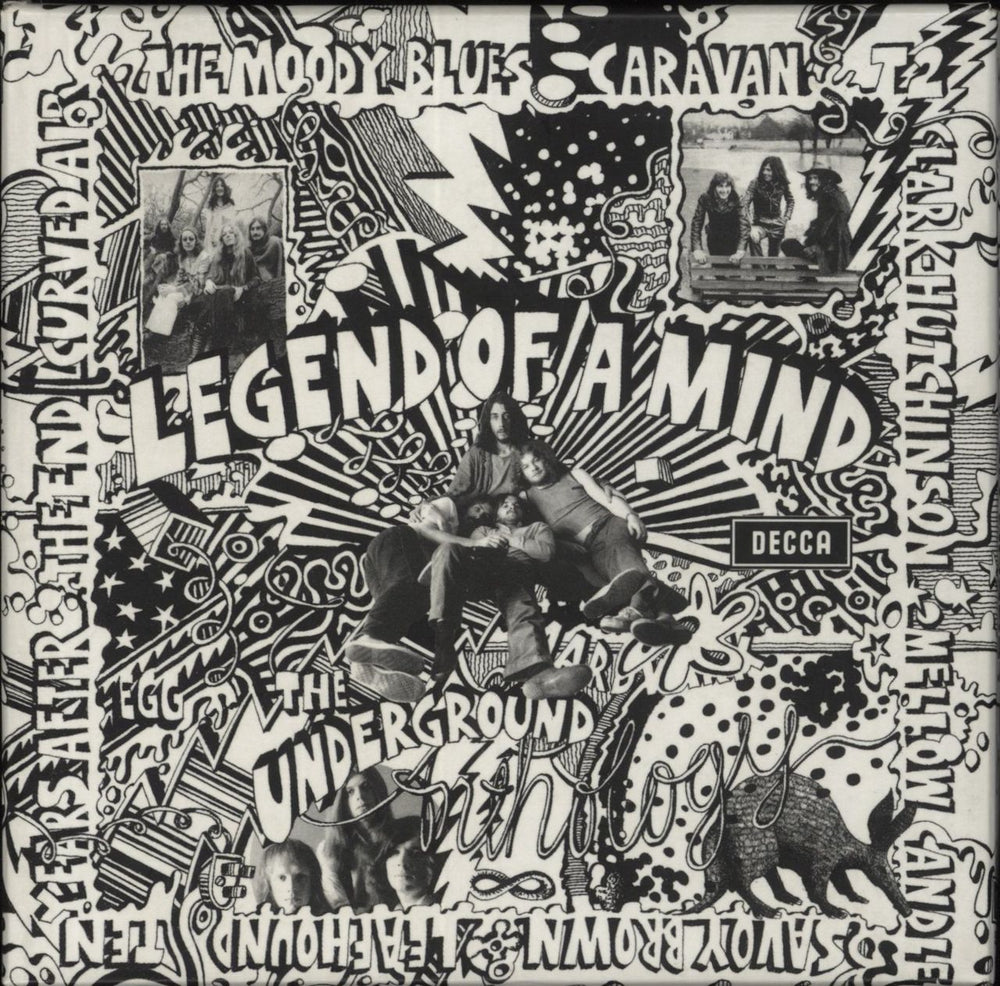 Various-Prog & Psych Legend Of A Mind: The Underground Anthology UK 3-CD album set (Triple CD) 5857832