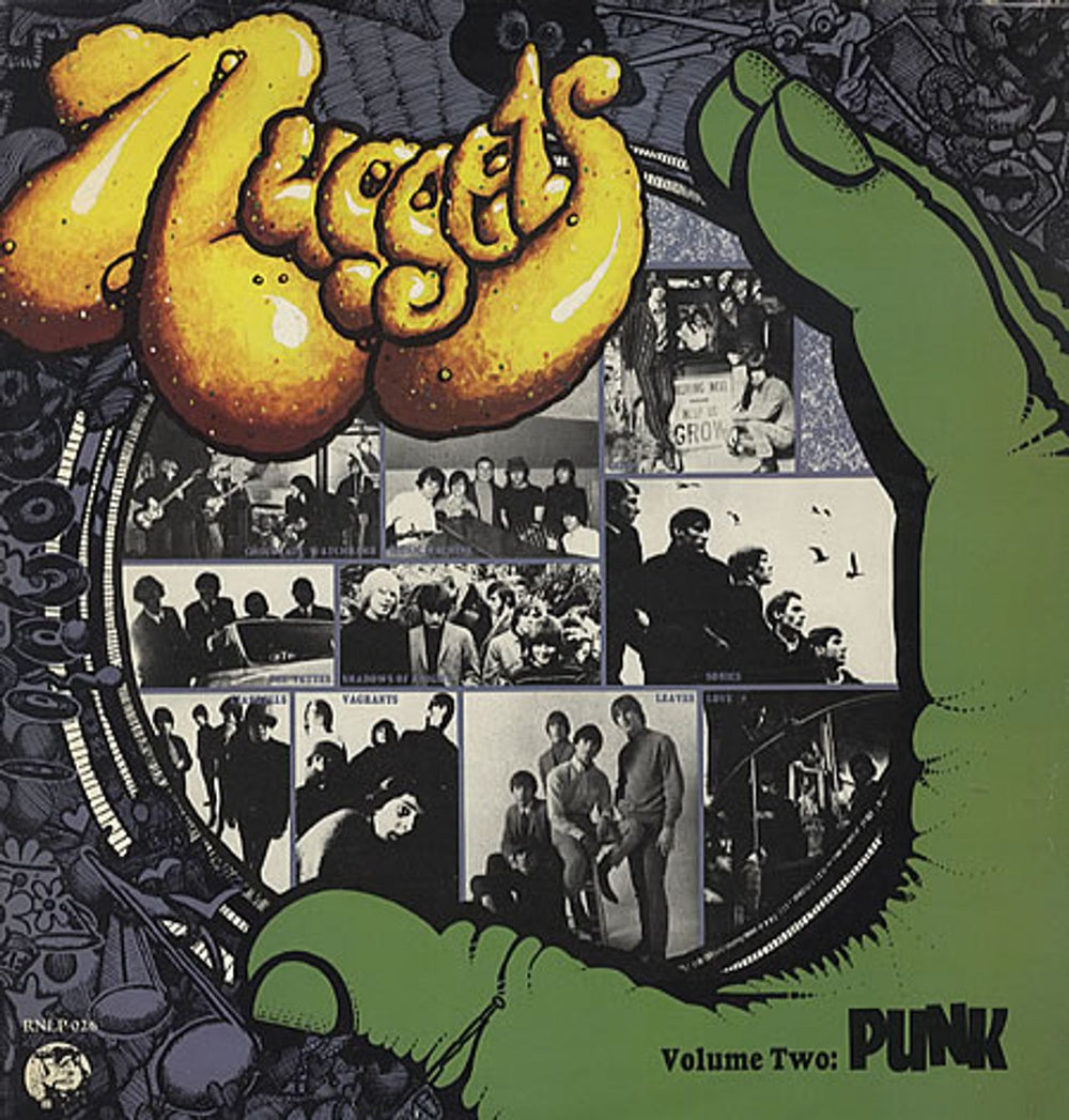 Various-Prog & Psych Nuggets Volume Two - Punk US vinyl LP album (LP record) RNLP026