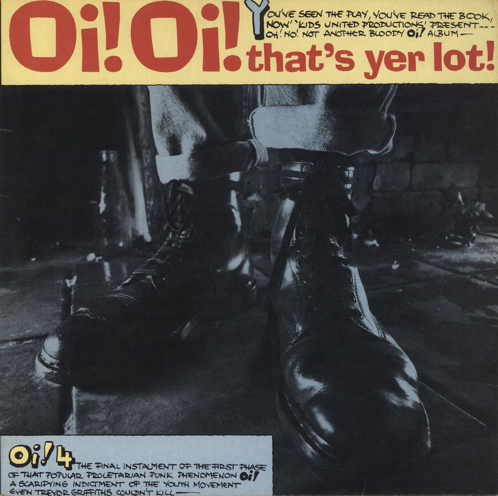 Various-Punk & New Wave Oi! Oi! That's Yer Lot! UK vinyl LP album (LP record) SEC5