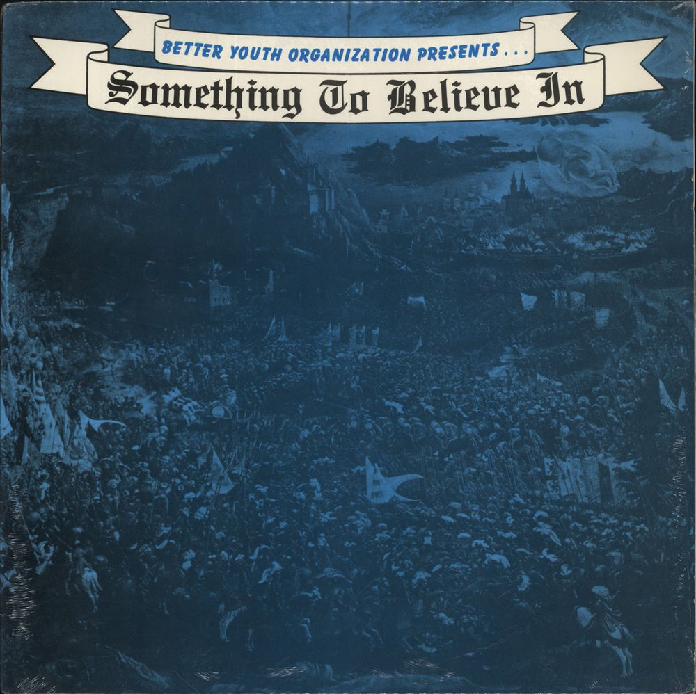Various-Punk & New Wave Something To Believe In US vinyl LP album (LP record) BYO004