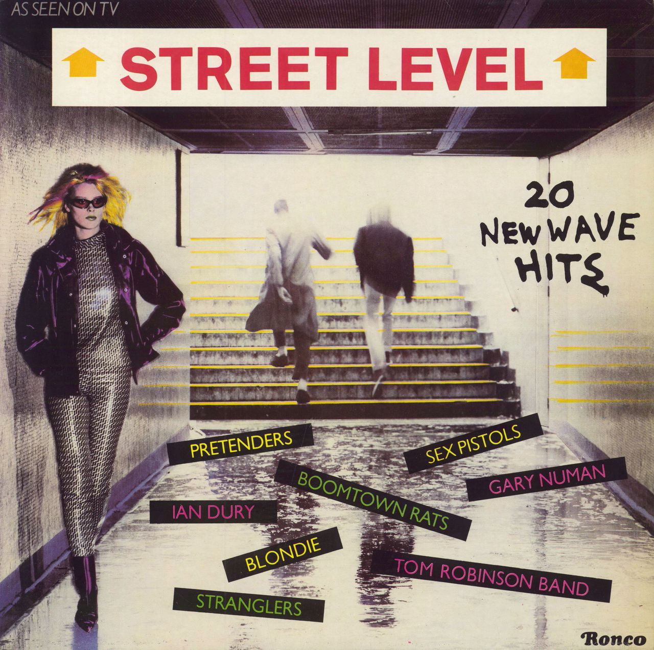 Various-Punk & New Wave Street Level - 20 New Wave Hits UK Vinyl LP —  RareVinyl.com