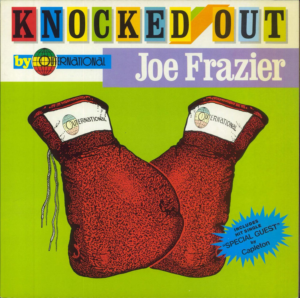 Various-Reggae & Ska Knocked Out Joe Frazier Jamaican vinyl LP album (LP record) OUTLP001