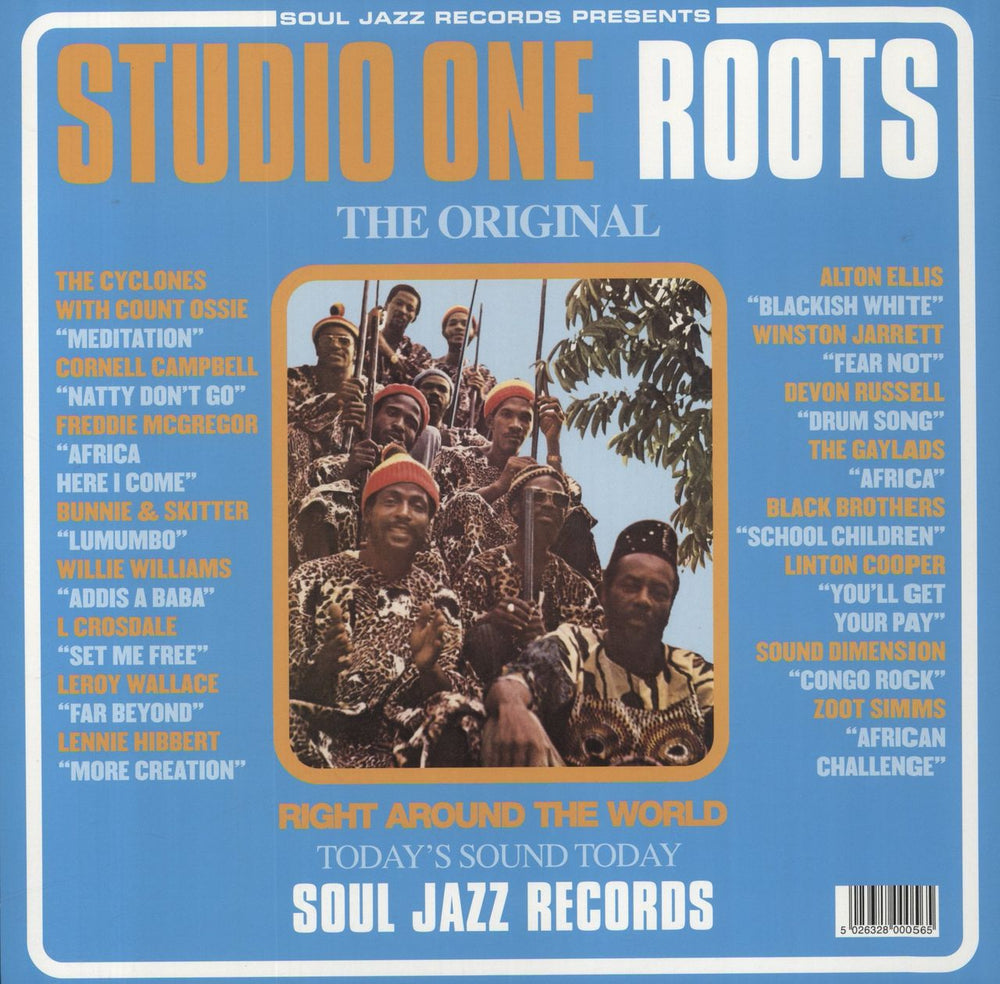 Various-Reggae & Ska Studio One Roots - 20th Anniversary Edition Blue Vinyl UK 2-LP vinyl record set (Double LP Album) 5026328000565