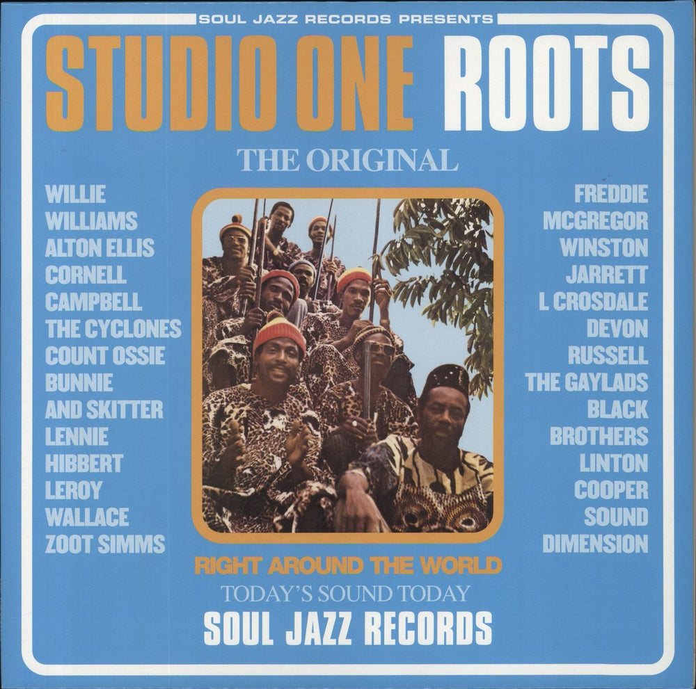 Various-Reggae & Ska Studio One Roots - 20th Anniversary Edition Blue Vinyl UK 2-LP vinyl record set (Double LP Album) SJRLP56