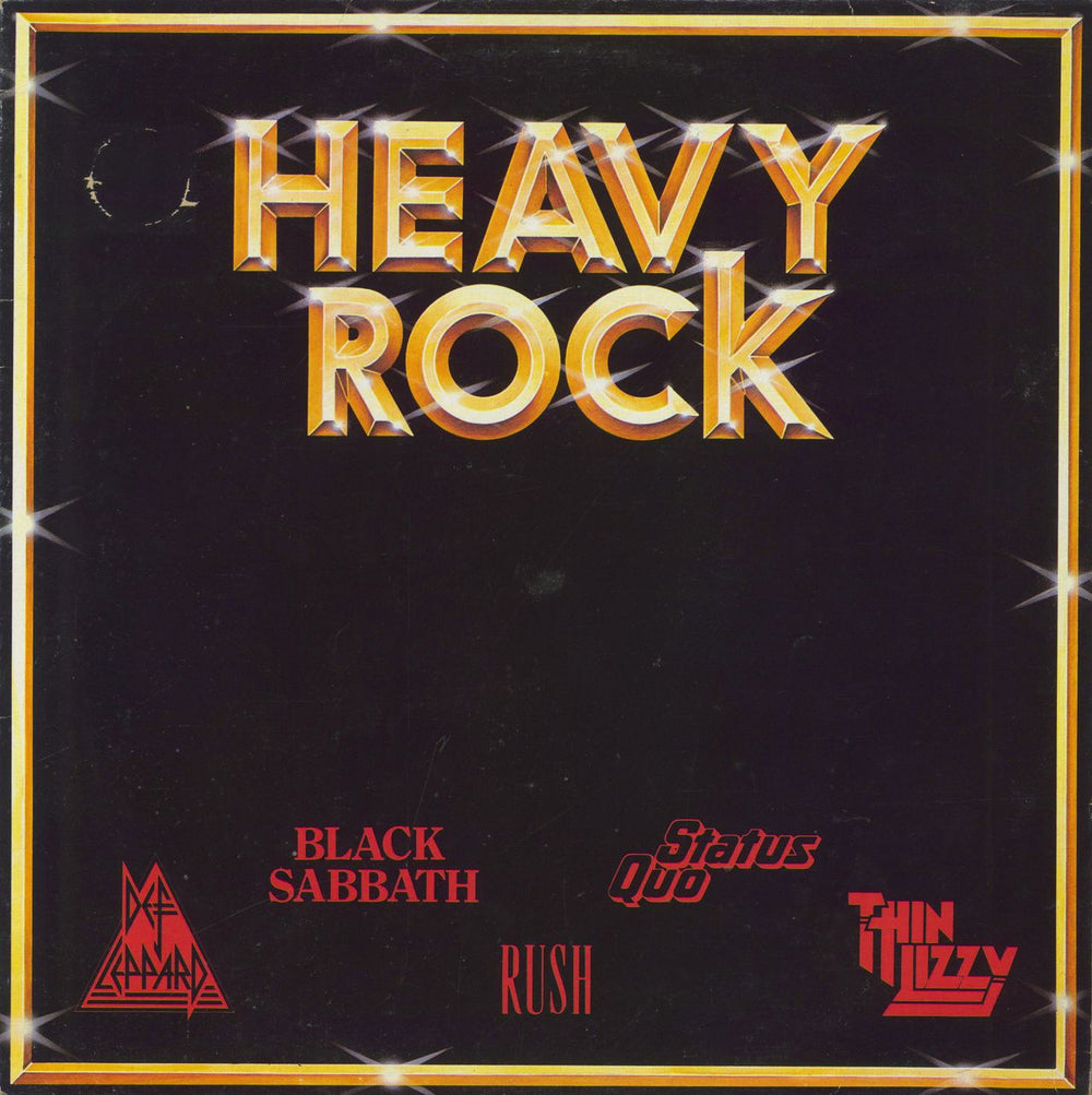 Various-Rock & Metal Heavy Rock French vinyl LP album (LP record) 6498093