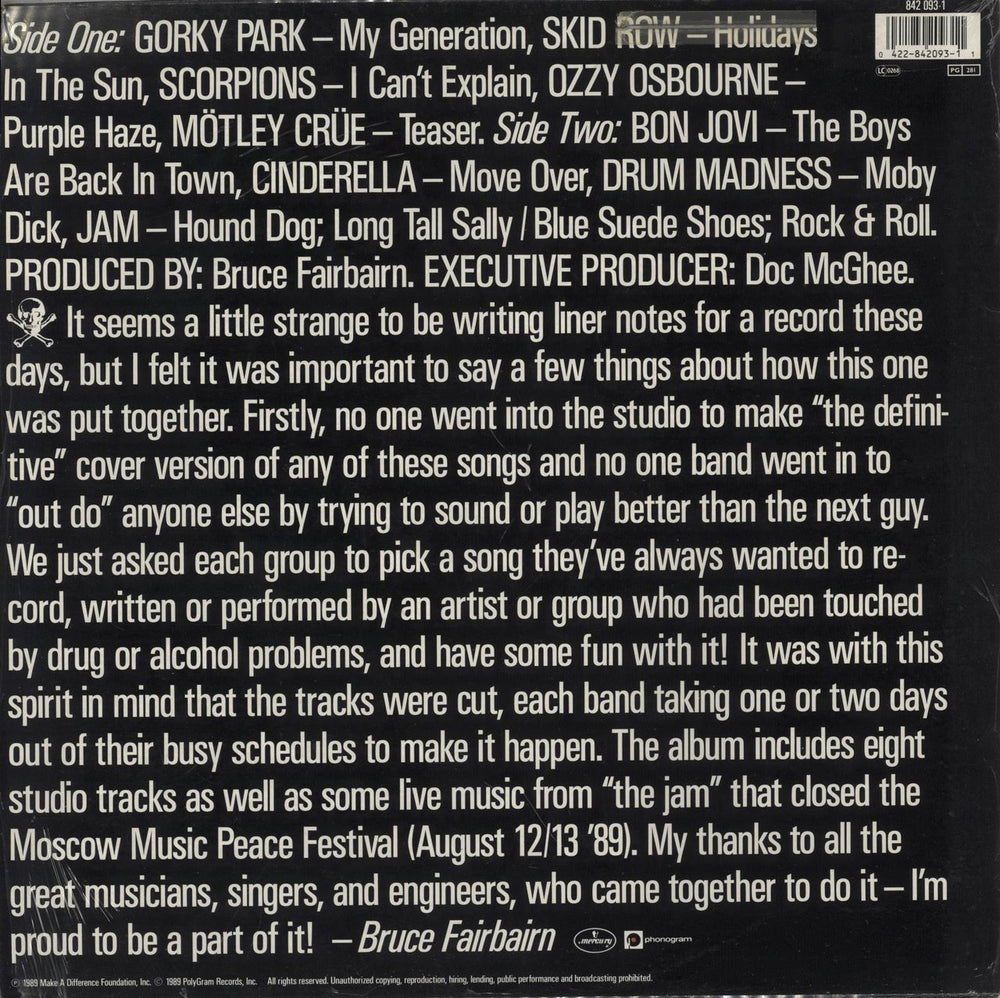 Various-Rock & Metal Stairway To Heaven / Highway To Hell - Shrink Dutch vinyl LP album (LP record) 042284209311