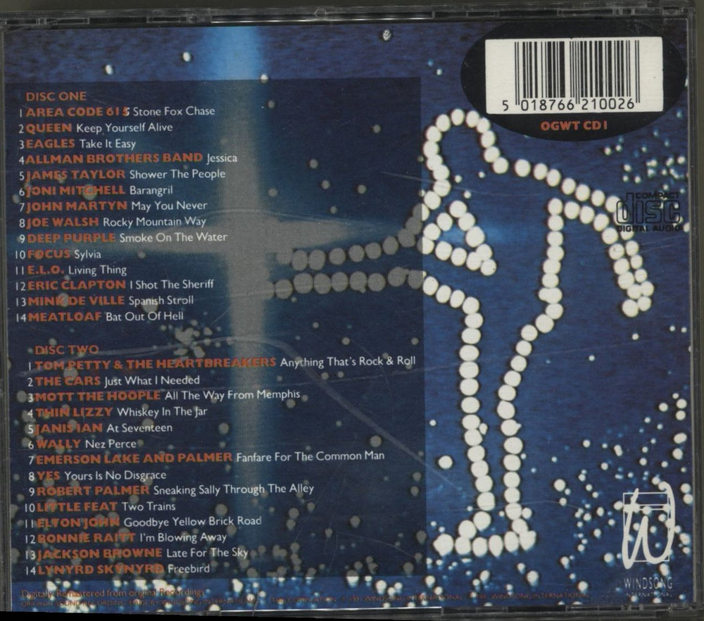 Various-Rock & Metal The Best Of The Test, The Old Grey Whistle Test UK 2 CD album set (Double CD) 5018766210026