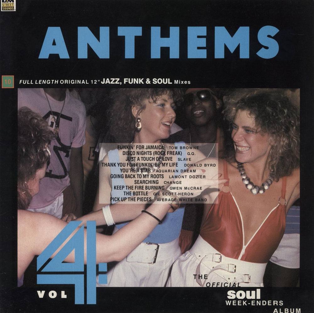 Various-Soul & Funk Anthems Volume 4 UK vinyl LP album (LP record) MUSIC12