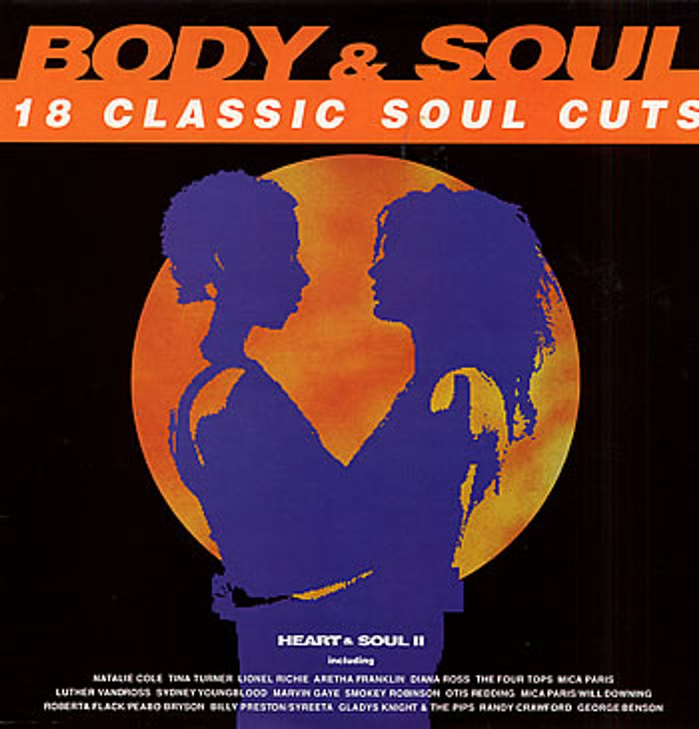 Various-Soul & Funk Body & Soul: Heart & Soul II UK vinyl LP album (LP record) 840776-1