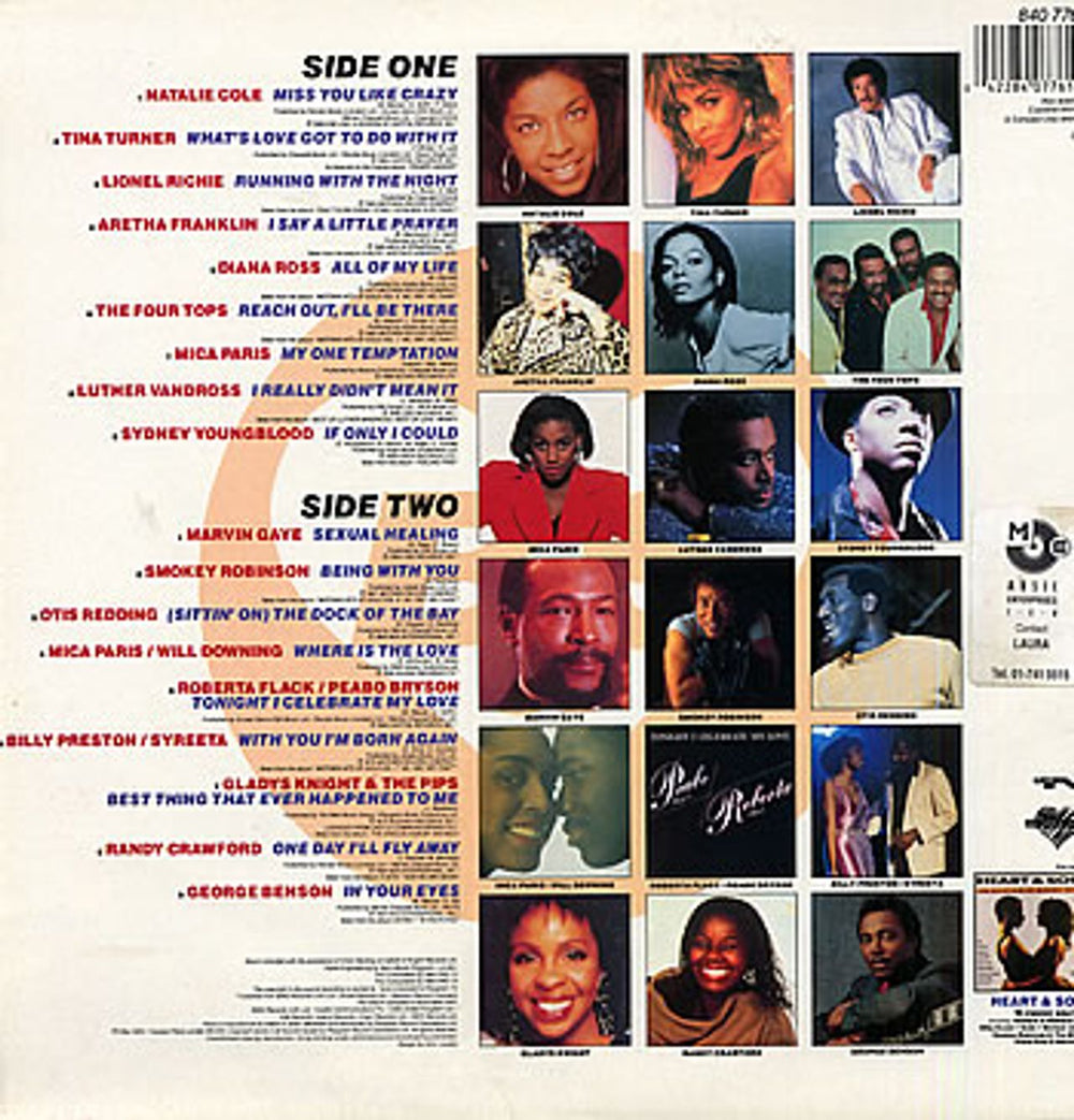 Various-Soul & Funk Body & Soul: Heart & Soul II UK vinyl LP album (LP record) SJFLPBO301724