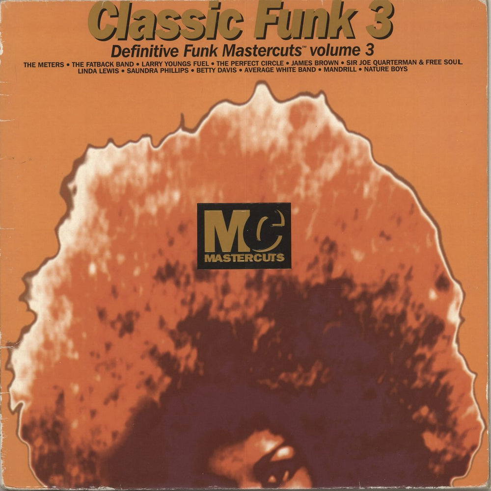 Various-Soul & Funk Classic Funk Mastercuts Volume 3 UK 2-LP vinyl record set (Double LP Album) CUTSLP24