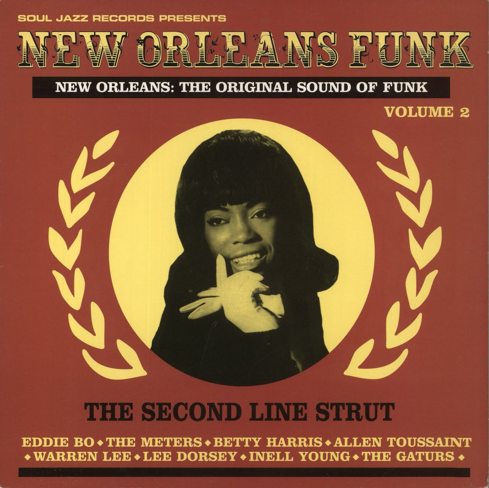 Various-Soul & Funk New Orleans Funk Vol. 2 UK 3-LP vinyl record set (Triple LP Album) SJRLP185