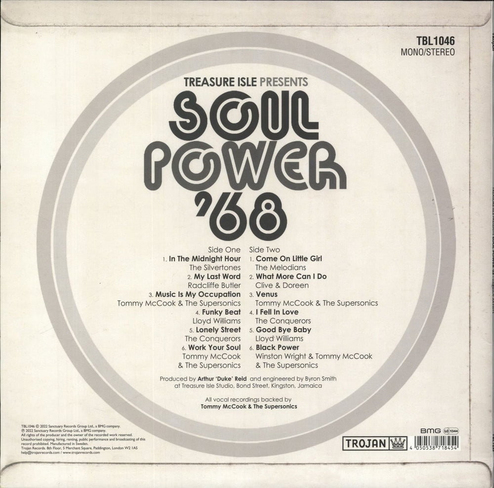 Various-Soul & Funk Soul Power '68 - 140G Vinyl - RSD22 UK vinyl LP album (LP record) 4050538718454