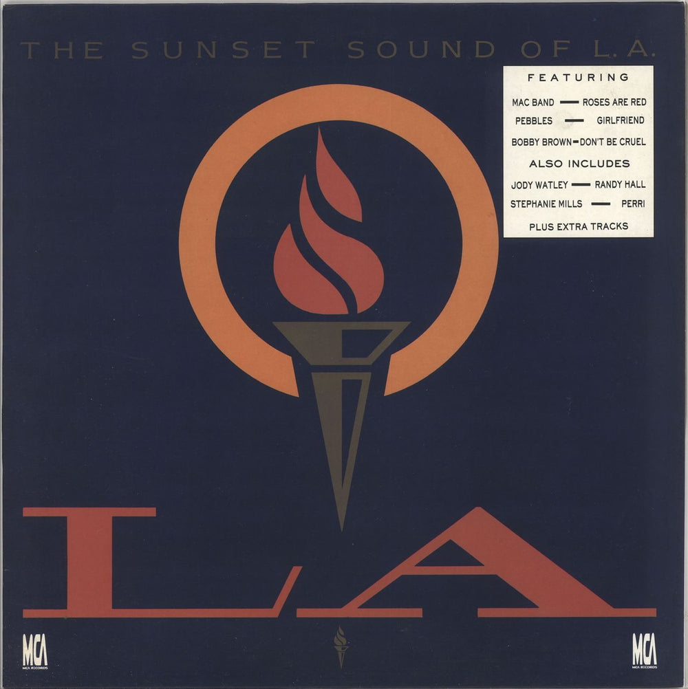 Various-Soul & Funk The Sunset Sound Of L.A. UK vinyl LP album (LP record) DEAL1