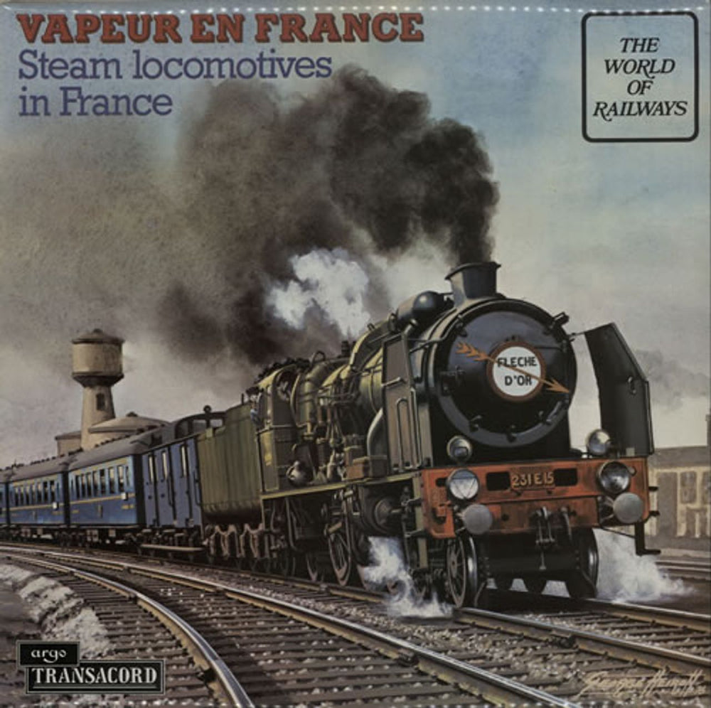 Various-Trains Vapeur En France UK vinyl LP album (LP record) SPA499