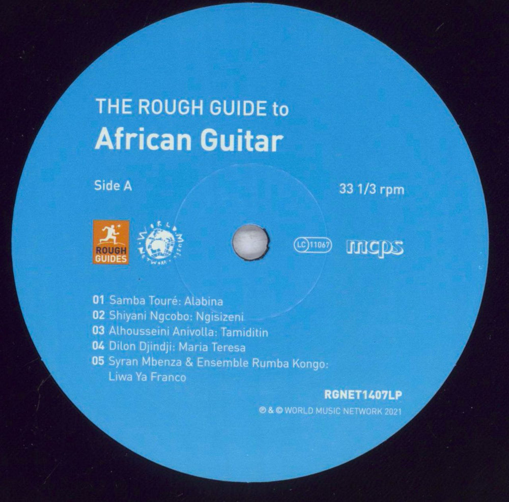 Various-World Music The Rough Guide To African Guitar UK vinyl LP album (LP record) VRWLPTH833823