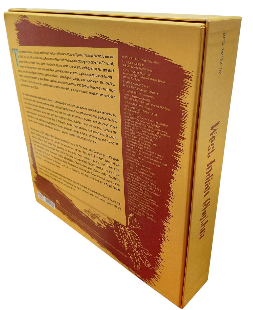 Various-World Music West Indian Rhythm German CD Album Box Set