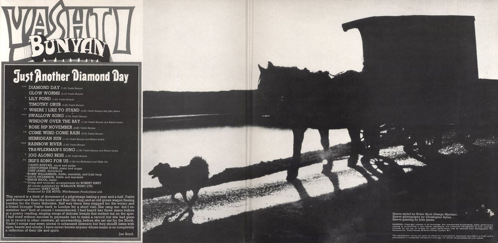 Vashti Bunyan Just Another Diamond Day - 1st UK vinyl LP album (LP record)