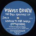 Velvet Crush The Post Greatness EP UK 12" vinyl single (12 inch record / Maxi-single) VVT12TH286265